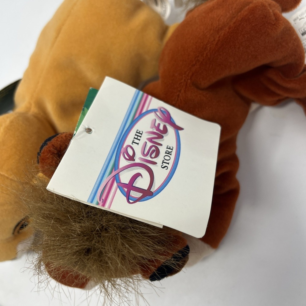 VTG Disney Store Lion King Simba's Pride Kiara & Kovu 8" Mini Bean Bag Plush Lot - Picture 2 of 10
